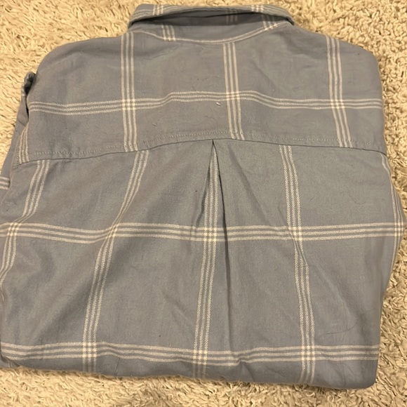Light blue and white Carhartt flannel - Picture 4 of 5